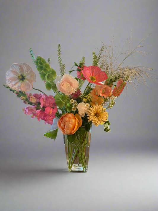 Garden Style Vase Arrangement - MEDIUM