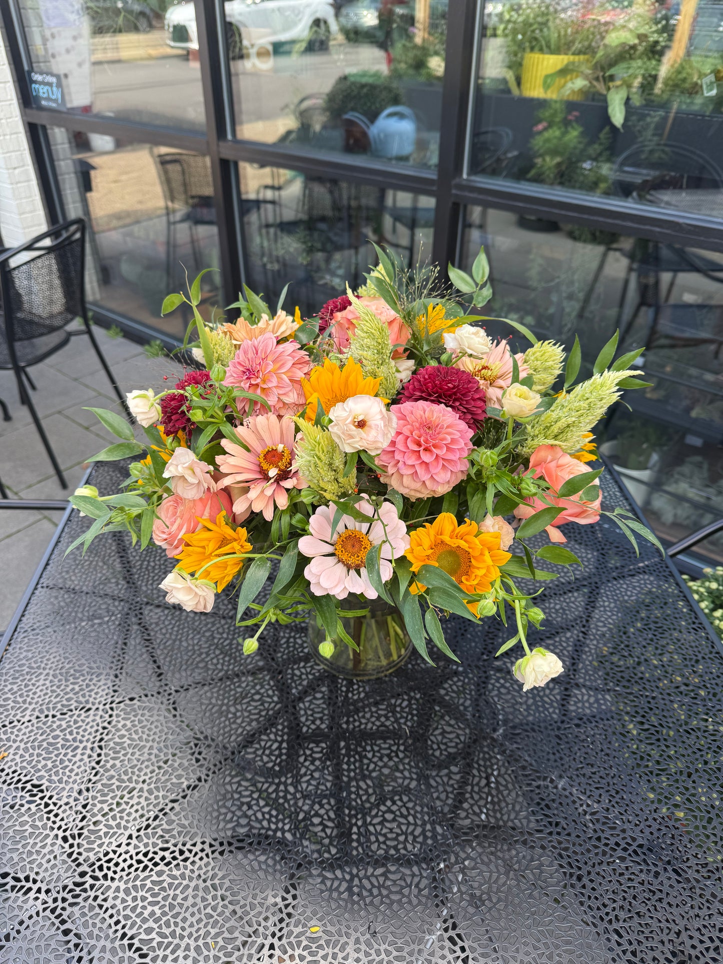 ALL LOCAL Garden-Style Vase Arrangement