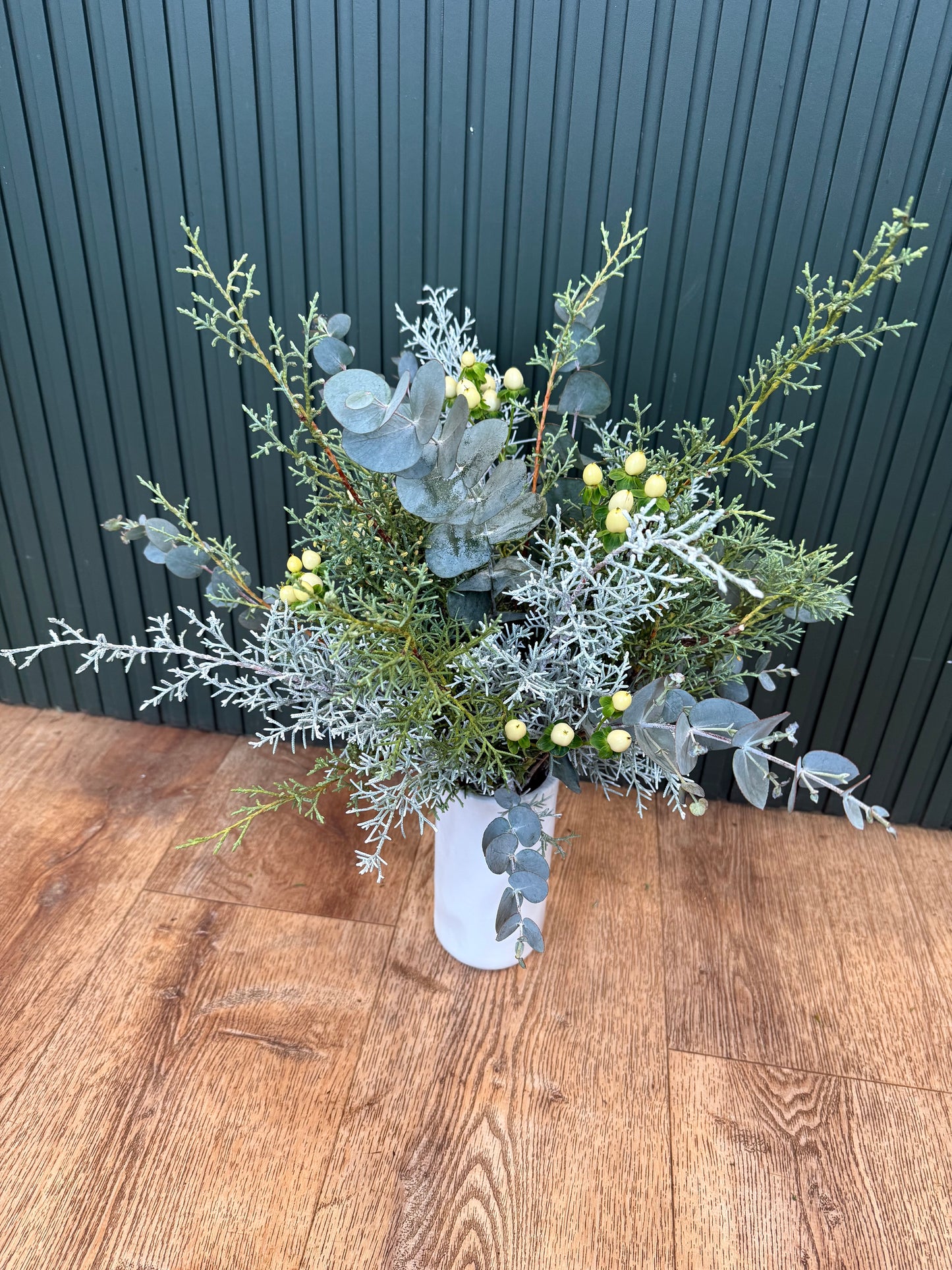 Greens & Berries Arrangement