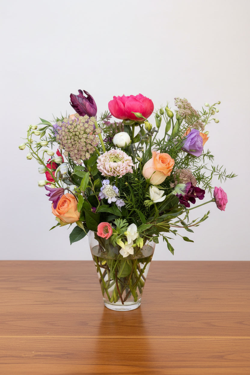 Garden Style Vase Arrangement - LARGE