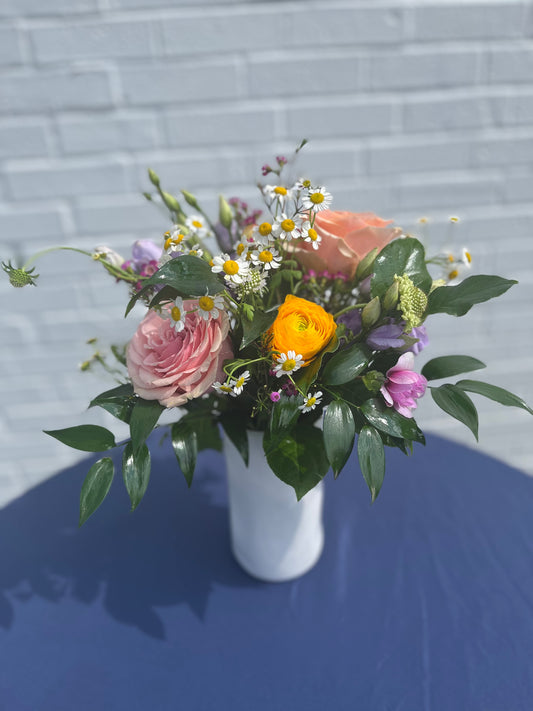 Garden Style Vase Arrangement - STANDARD