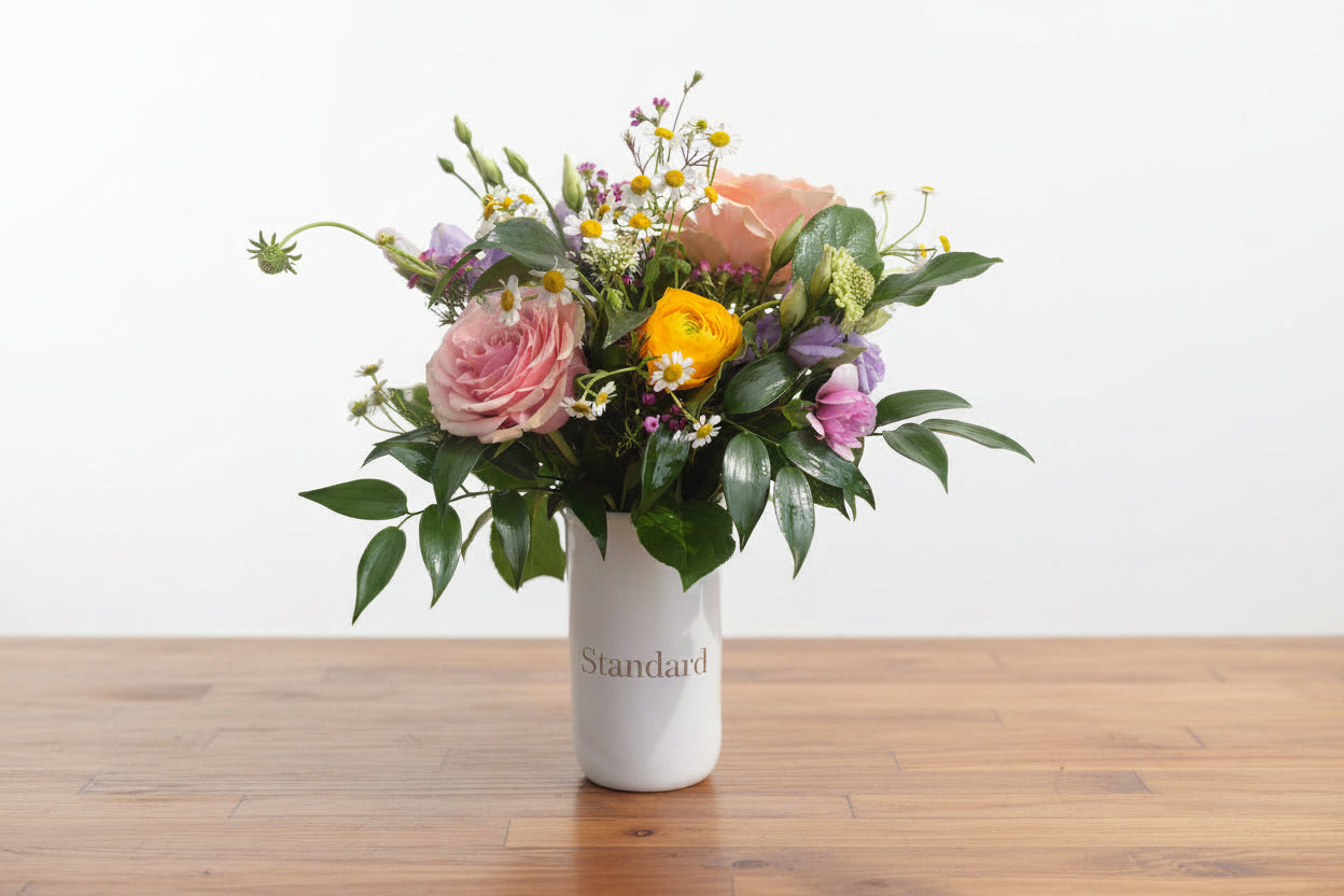 Garden Style Vase Arrangement - Standard