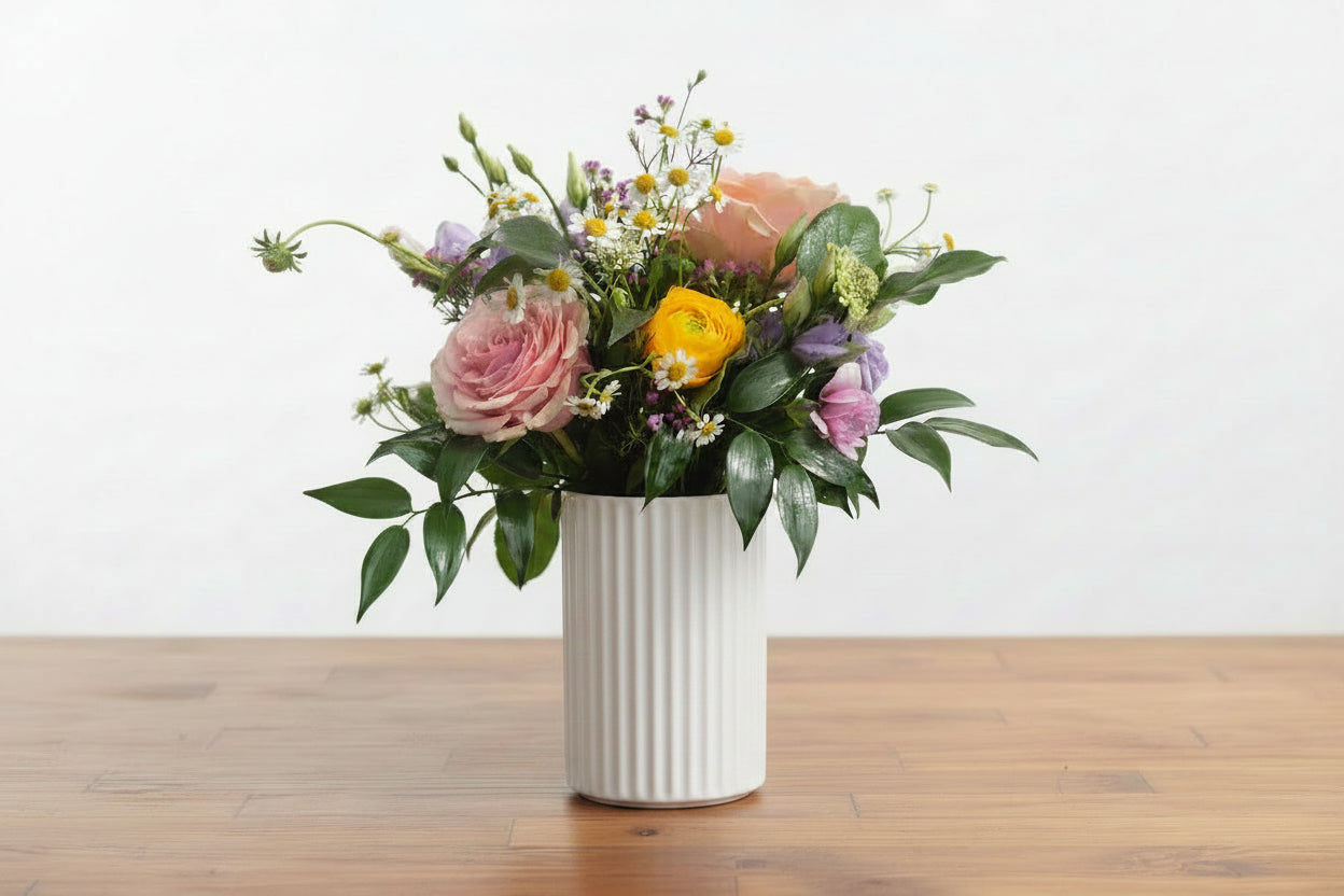 Garden Style Vase Arrangement - Standard