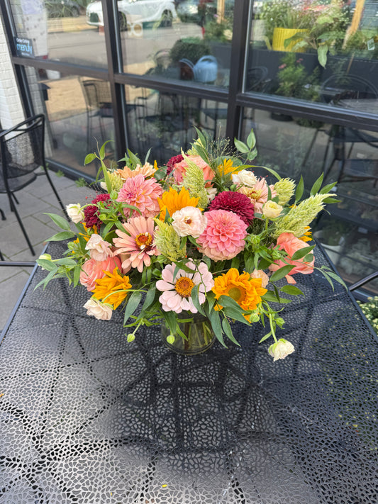 ALL LOCAL Garden-Style Vase Arrangement