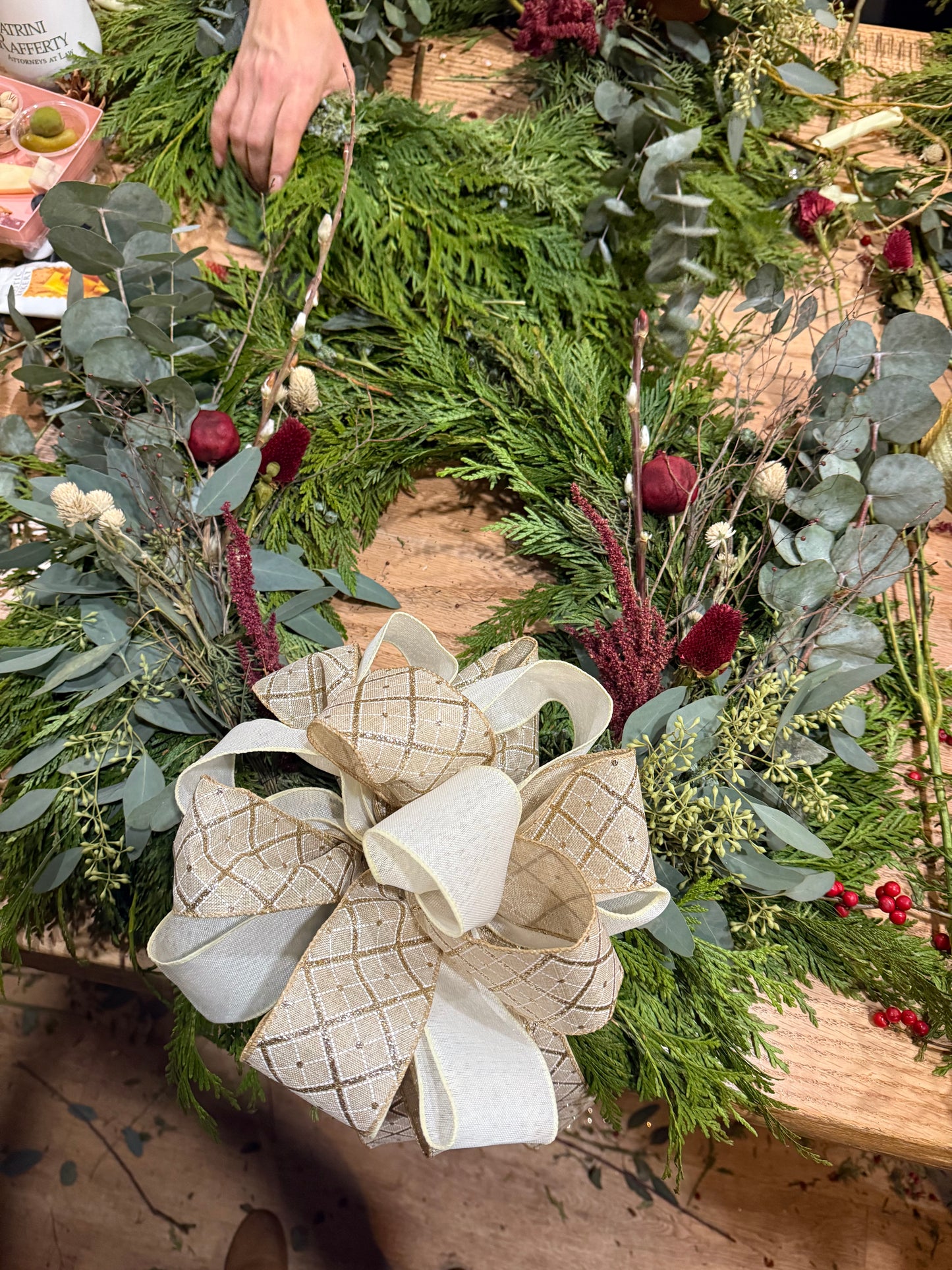 Holiday Wreath Workshop at Acclamation Brewing - Sunday December 6th - 3:00pm-5:00pm