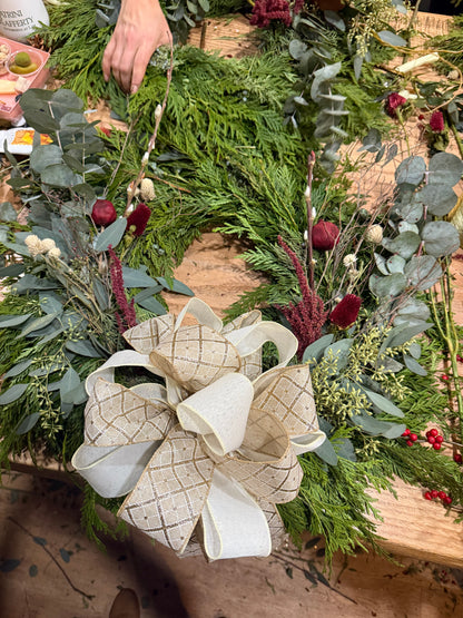 Holiday Wreath Workshop at Acclamation Brewing - Sunday December 6th - 3:00pm-5:00pm