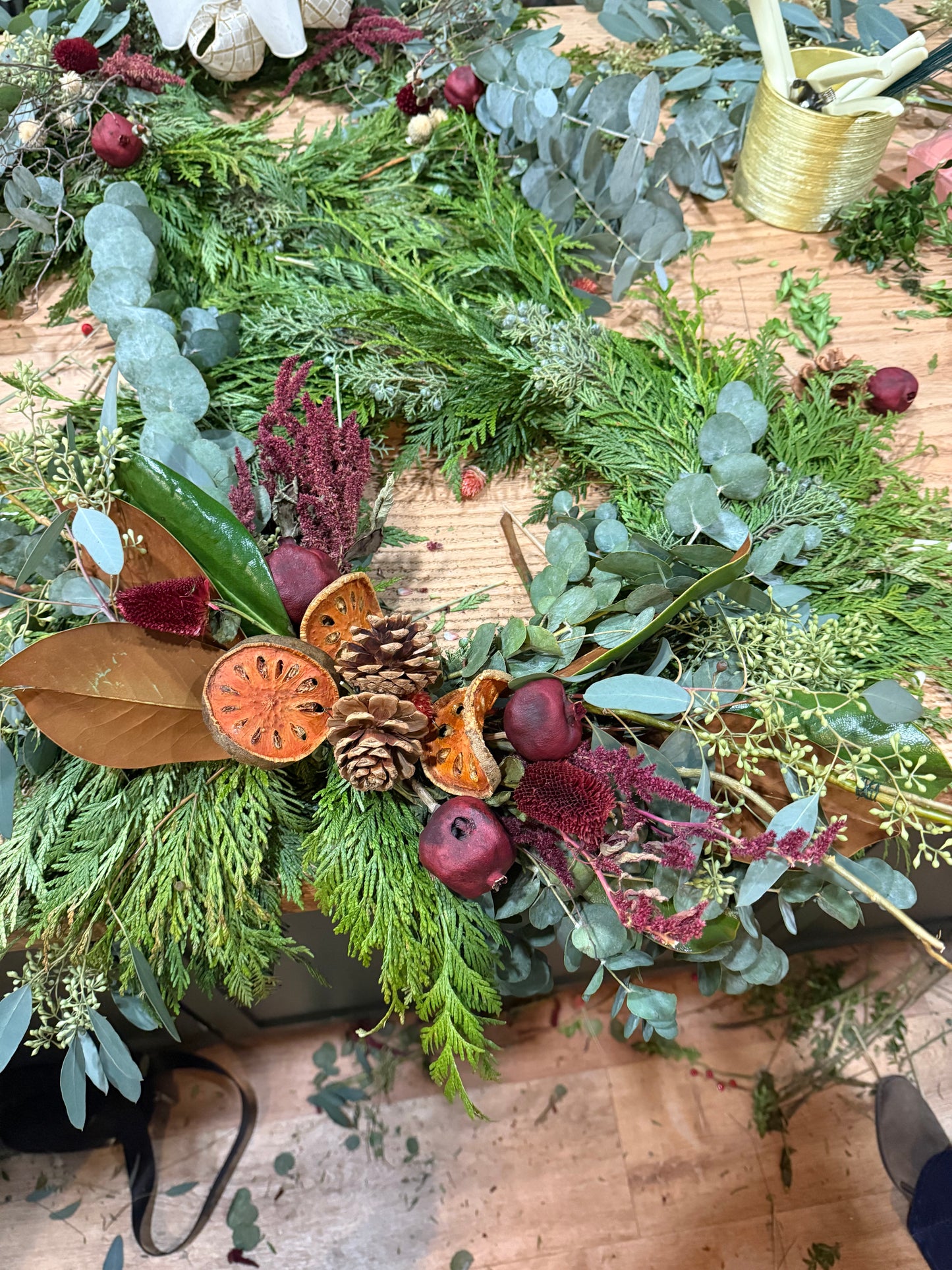 Holiday Wreath Workshop at Acclamation Brewing - Sunday December 6th - 3:00pm-5:00pm