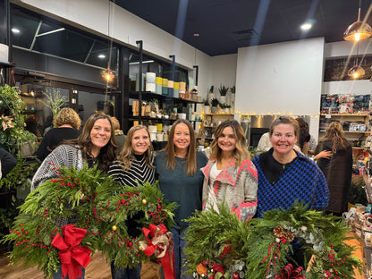 Holiday Wreath Workshop at Acclamation Brewing - Sunday December 6th - 3:00pm-5:00pm
