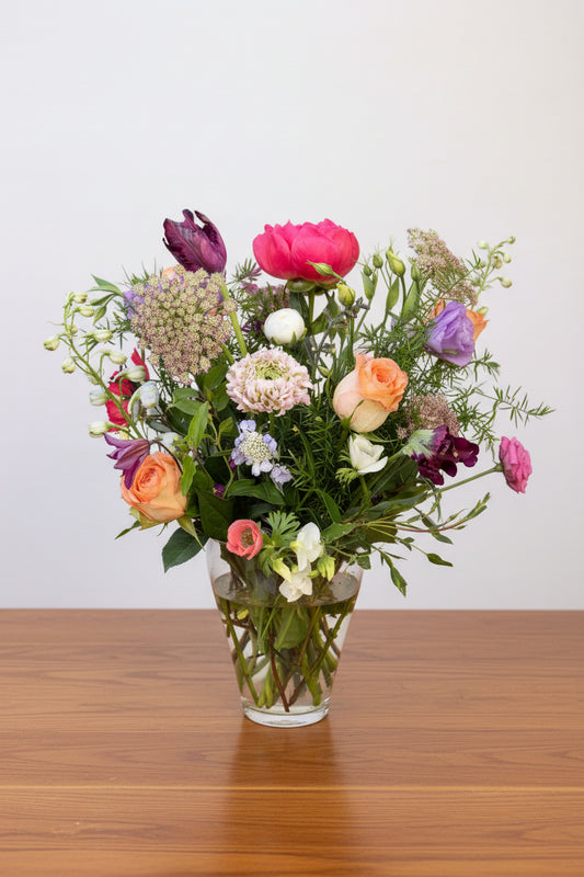 Garden Style Vase Arrangement - LARGE