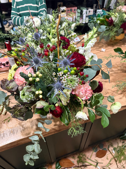 Holiday Centerpiece Workshop - Tuesday, December 22, 6:30-8:00pm