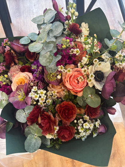 Hand Wrapped Garden-Style Bouquet - LARGE