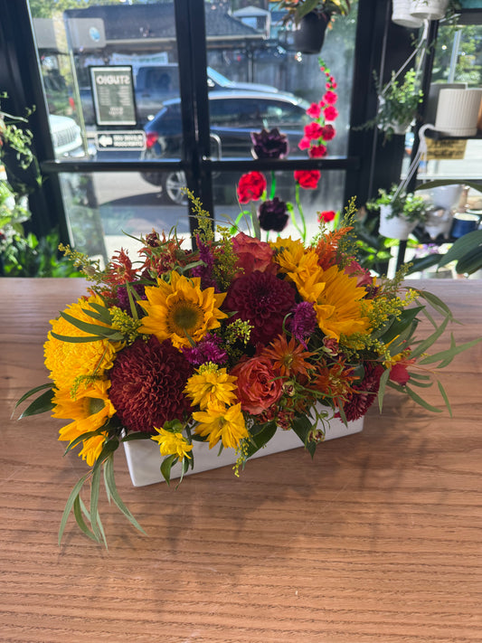 Thanksgiving Long & Low Centerpiece