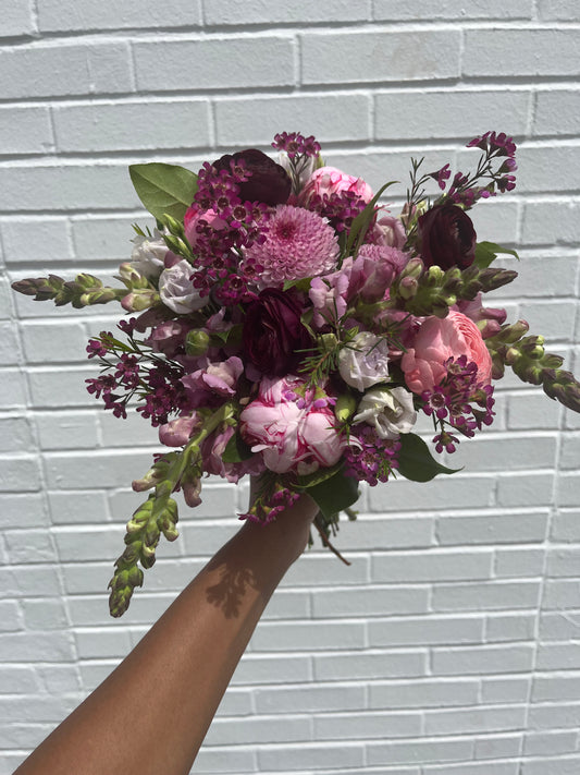 Hand Wrapped Garden-Style Bouquet - MEDIUM